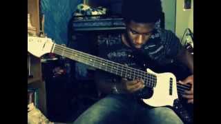 Dipama  Richard Bona Bass Cover [upl. by Lynnelle]