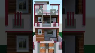 House Front Elevation Design 2024 PiyushPanchal housedesign [upl. by Atteuqihc]