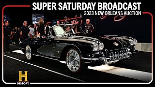 2023 NEW ORLEANS SUPER SATURDAY BROADCAST  Saturday Sept 30 2023  BARRETTJACKSON NEW ORLEANS [upl. by Stacy]