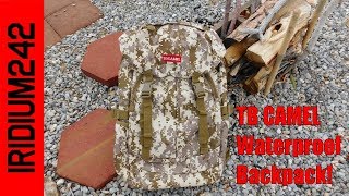 TBCamel Waterproof Tactical Backpack [upl. by Elleneg]