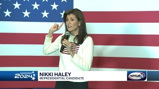 Nikki Haley says shes disappointed after Tim Scott endorses Donald Trump [upl. by Foster244]