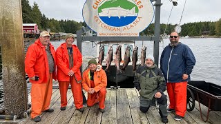 Salmon Fishing Ketchikan AlaskaChinook Shores [upl. by Leinad]