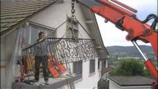 Balkon abtrennen Strengelbachmpg [upl. by Ahsienat]