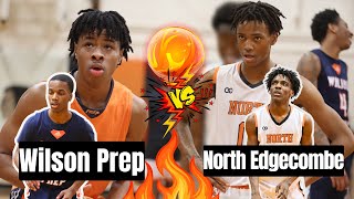 RIVALRY GAME Defending 1A Champions Wilson Prep amp North Edgecombe GO TO WAR 2 OF THE TOP 1A TEAMS [upl. by Neeneg]