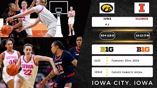 No 4 Iowa vs Illinois  Big Ten  22524 [upl. by Coulter121]