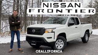 2024 Nissan Frontier S King Cab  Cheap For A Reason  Walkaround Review and Test Drive [upl. by Kurth961]