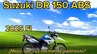 Suzuki DR 150 2025 ABS ¿Mejor que la XTZ 150 y XRE 190 [upl. by Lenwood368]