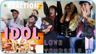 BTS  IDOL ★ Video Reacción [upl. by Rydder]