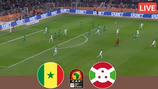 🔴LIVE Senegal Vs Burundi  Africa Cup Of Nations Qualification All Goals Result amp Highlights [upl. by Yllil]