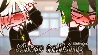 sleep talking  dekubaku  dkbk  skit  mha  bnha  original [upl. by Elum]