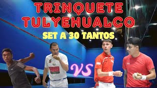 DAVID ÁLVAREZ Y FERNANDO MEDINA VS EINAR MUNDO Y KEVIN MORENO Trinquete Tulyehualco pelotavasca [upl. by Akaya200]