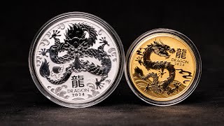 Release The Dragon  Perth Mint Lunar 2024 EPIC Unboxing [upl. by Peltz]