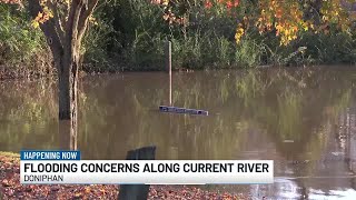 Rising river threatens Doniphan residents [upl. by Naesad]