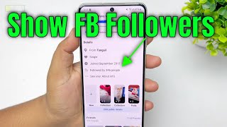 How to show followers on Facebook profile 2024  Facebook Follower Option  Follower setting FB [upl. by Elyrad]