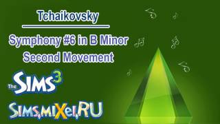 Tchaikovsky  Symphony 6 in B Minor Second Movement  Soundtrack The Sims 3 [upl. by Elayne]