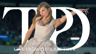 TTPD Set  Live From TS  The Eras Tour [upl. by Ydualc]