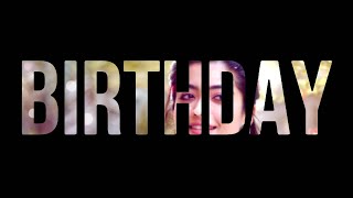 Birthday Video Maker In Kinemaster  Birthday Text Video Editing Happy Birthday Template Birthday [upl. by Dugaid]