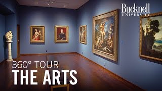 360° Campus Tour Bucknell University Arts Facilities [upl. by Sucrad574]