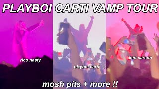 PLAYBOI CARTI KING VAMP NARCISSIST TOUR 2021 VLOG [upl. by Nivk984]