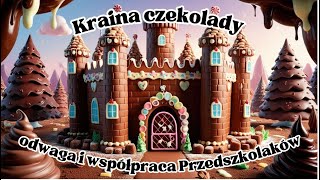 Wyprawa Przedszkolaków do Krainy Czekolady  bajka o odwadze samodzielności i współpracy [upl. by Apollus607]