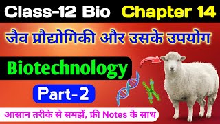 Biology class 12 chapter 14  biotechnology and its applications  transgenic animals in hindi [upl. by Amadeo]