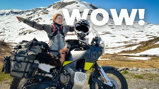 Norways Ultimate Motorcycle Mecca Solo motorcycle Trip through Norwegian Mountain Passes S53 [upl. by Averil]