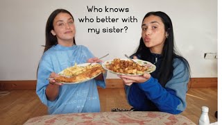 CHIPPY MUKBANG  WHO KNOWS WHO BETTER WITH MY SISTER [upl. by Wampler]