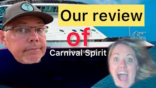 Carnival Spirit our honest and not so professional review [upl. by Yeznil94]