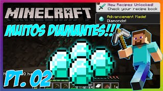 MINE TA PAGANDO FIQUEI RICO  Minecraft  A Saga EP 02 [upl. by Maxwell422]