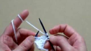 Knitted Finger Puppet Bunny Part 12  Knitting Ears [upl. by Relyk49]