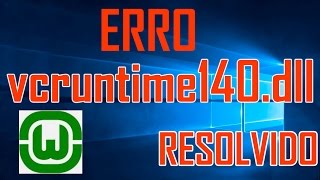 Erro vcruntime140dll no WampServer Resolvido passo a passo [upl. by Vida]