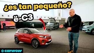 CITROEN eC3 2024 AL DETALLE HÍBRIDO y ELÉCTRICO ¿ROMPE EL MERCADO walkaround  revisión [upl. by Rybma]