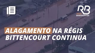 ALAGAMENTO na RÉGIS BITTENCOURT Veja a situação da RODOVIA AGORA [upl. by Imim]