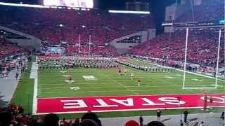 Nebraska Players Walk Onto Field During Script Ohio [upl. by Bannon]