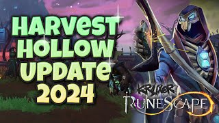 Harvest Hollow Update  Halloween Event 2024 Details  Runescape 3 [upl. by Aissenav]