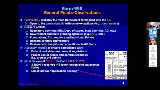 Understanding Form 990 [upl. by Namhcan]