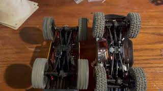 Scx24 Injora 66t vs Dynamite 88t [upl. by Flint]