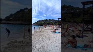 Cala Mandrago en octubre 🏖️🇪🇸playamallorca short [upl. by Dolph]