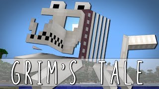 GRIMS TALE  How I Met Grim The Skeleton Dog  Minecraft [upl. by Blinnie]