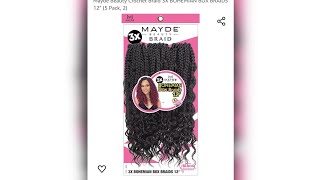 Hair Care Alopecia Mayde Install MsPks Crochet Braids [upl. by Doone593]