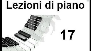 LEZIONE DI PIANOFORTE 17  Scale maggiori e loro diteggiatura [upl. by Swithin]