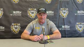 100824  FHSU Head coach Chris Brown [upl. by Tri]