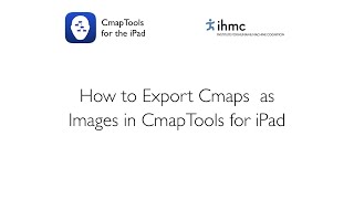 CmapTools for iPad Exporting Cmaps as Images [upl. by Ricard689]