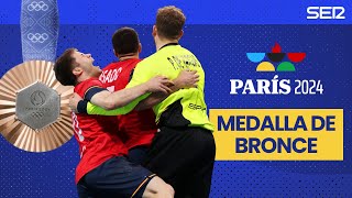 ¡Así te narramos el BRONCE de BALONMANO masculino en los Juegos Olímpicos de París 2024 [upl. by Gensler992]