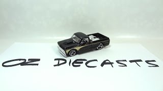 2016 Hot Wheels 67 Chevy C10 review [upl. by Primrosa]