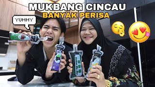 MUKBANG CINCAU BANYAK PERISA 😍 SEDAP RUPANYA WOI 😱 [upl. by Anatnas]