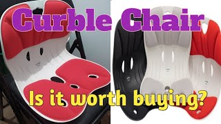 Curble Chair is it Worth Buying Honest Review CurbleChair AmazingCase curble backsupport [upl. by Aicemed466]