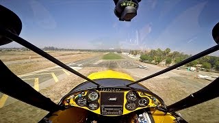 CubCrafters Sport Cub S2  KRIR Grass GoPro Hero 1080p HD POV [upl. by Anaz]