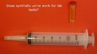 Does Synthetic Urine Work For Lab Tests [upl. by Aneekat776]