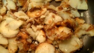 Potato Home Fries with Garlic amp Onion [upl. by Blakeley]